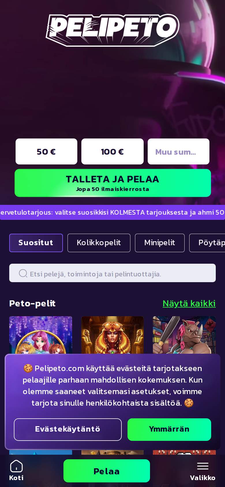Pelipeto — pelilobby